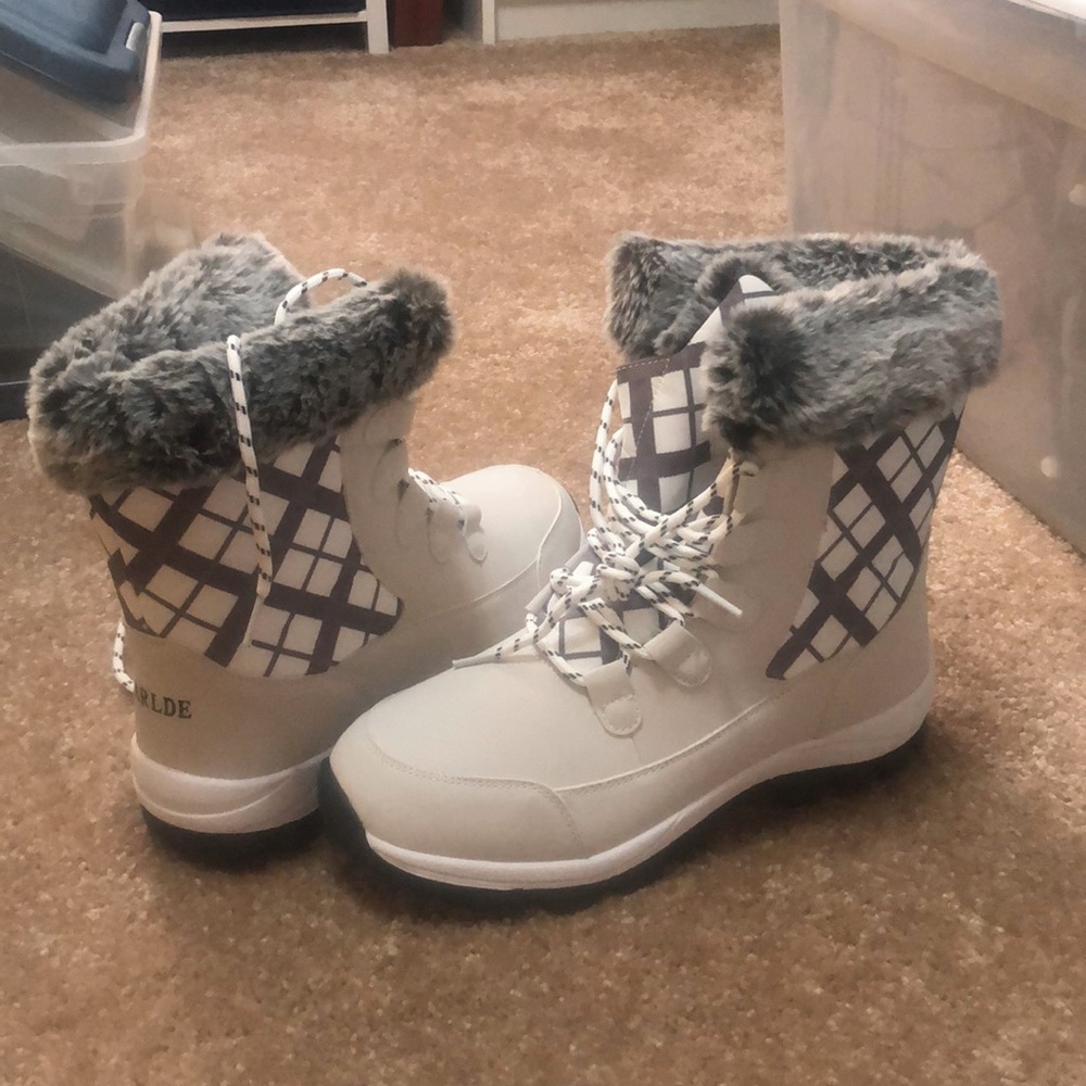 Snow boots!